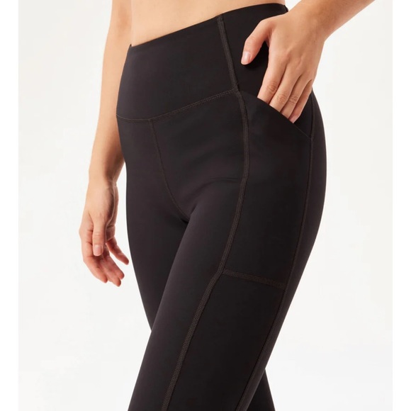 Girlfriend Collective Black Compressive Pocket Inseam 25" Legging $88 Small XXXL - Picture 3 of 6